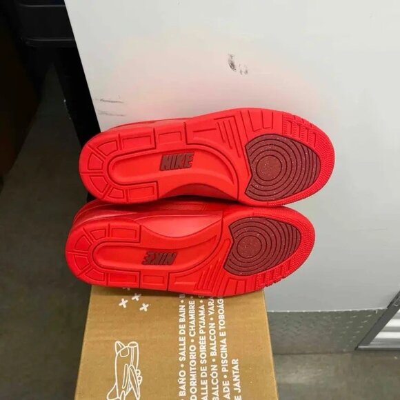 Nike Billie Eilish Air Alpha Force 88 SP Triple Red Dz6763600 Men size 9 New - Picture 5 of 9